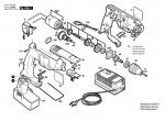 Bosch 0 601 933 542 GBM 12 VES-3 Batt-Oper Drill 12 V / GB Spare Parts GBM12VES-3